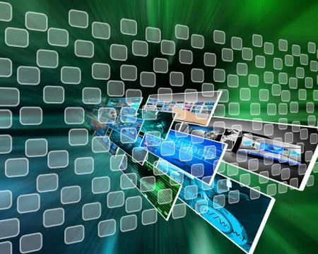 Interface Stock Illustration