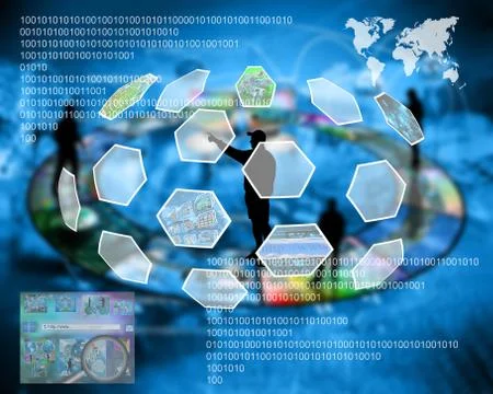 Interface Stock Illustration