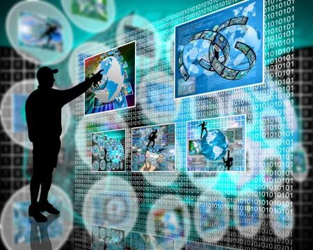 Interface Stock Illustration