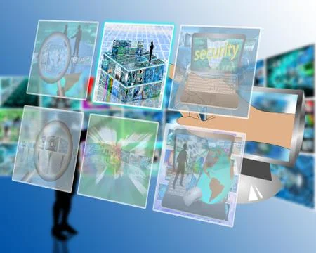Interface Stock Illustration