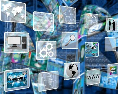 Interface Stock Illustration