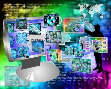 Interface Stock Illustration
