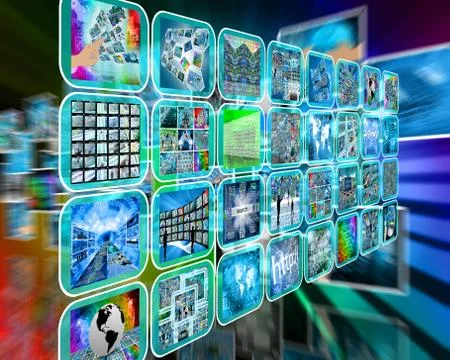 Interface of interfaces 스톡 일러스트
