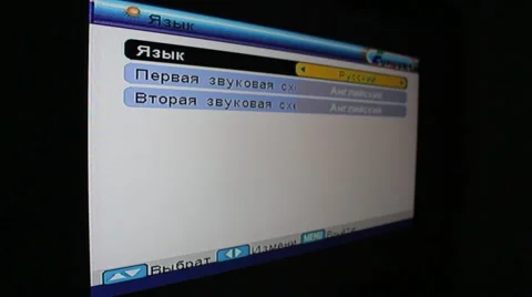 The Interface Language. Vídeo Stock 49466792