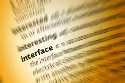 Interface Stock Photos