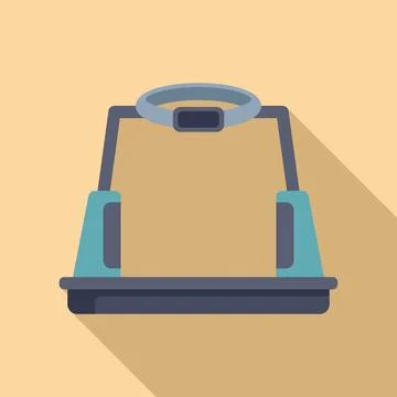 Interface platform icon flat vector. Game cyber tech Stock Illustration