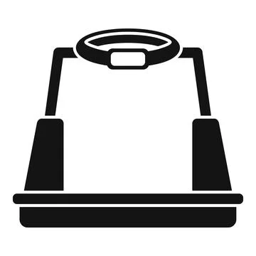 Interface platform icon simple vector. Game cyber tech Stock Illustration