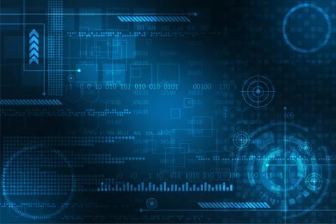 Interface that represents the key database in digital. Stockillustratie