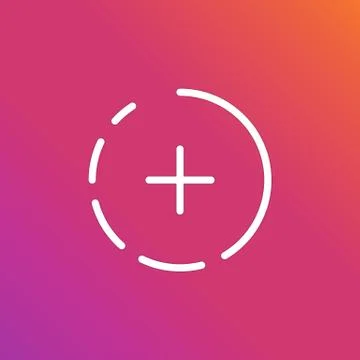 Interface social media. Icons button. Stock Illustration