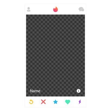 Interface social media. Template a app for watching profile user. Popular soc Illustrazione stock