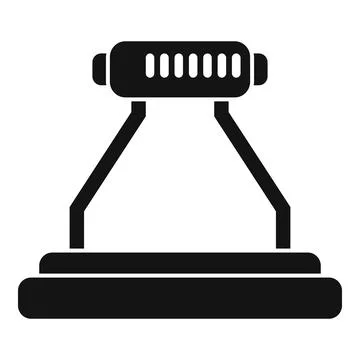 Interface vr platform icon simple vector. Hologram future Stock Illustration