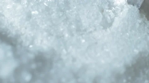 Interfere Salt Spoon Stock Footage 58272838