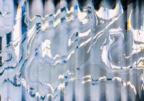 Interference pattern glitch noise damaged screen Stock Illustration