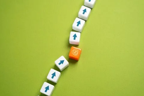Interference in the process. Sort out the tangle of problems. Resolve the pro Stock Photos