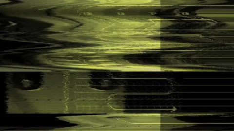 Interferences and Noise on TV Screen Stock Footage 36476085