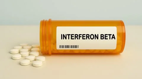 INTERFERON BETA Stock-Fotos