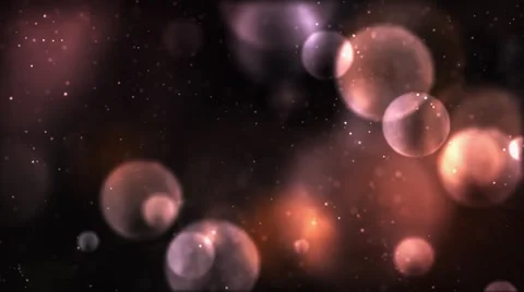 Intergalactic space bubbles - Motion video background loop HD Stock Footage 67507570