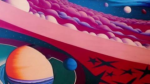 Intergalactic Waves 020 Stock Footage 243391353