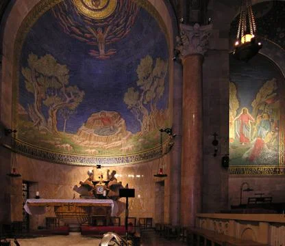 Interier of the temple Stock Photos