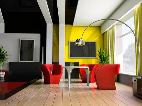 Interior 042 Stock Illustration