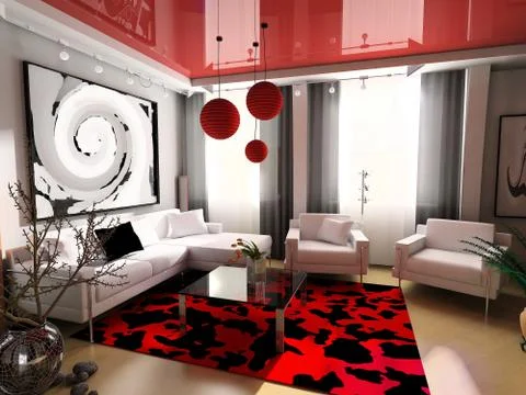 Interior 4 Stock Illustration