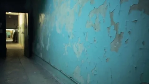 Interior of an abandoned building Stock Footage 70300238