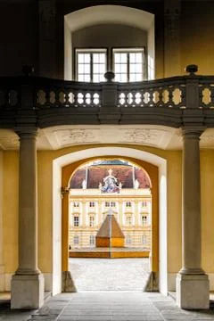 Interior of an Abbey 写真素材