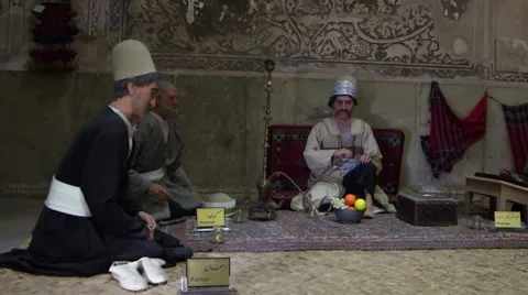 Interior of Ali Ebn-e Hamze Shrine, Shiraz, Iran 動画素材 46791672