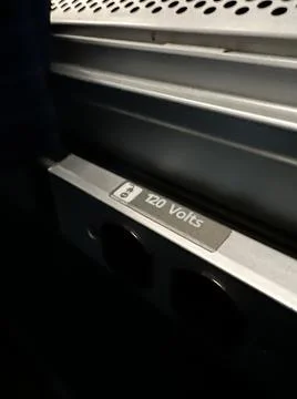 Interior of an Amtrak Train during Night Stock Photos