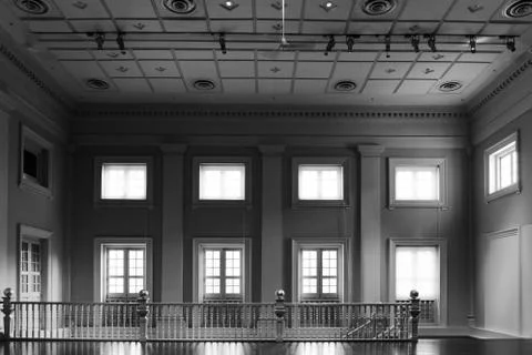 Interior of ancient building Foto stock