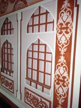 Interior and exterior patterns Stock-Fotos