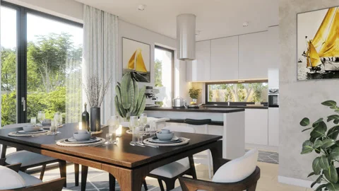 Interior Anim HD Stock Footage 156373058