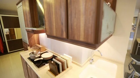 Interior architecture kitchen Stock-Footage 94154129