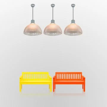 Interior background Stock Illustration