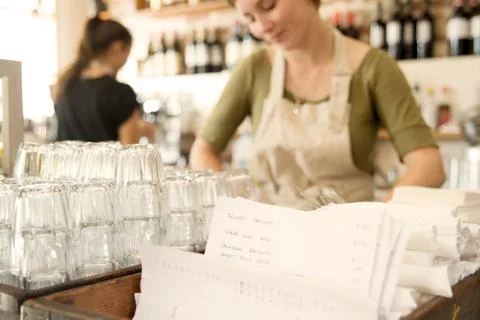 An Interior of a Bar Stock Photos