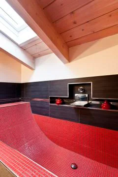 Interior bathroom Stock Photos