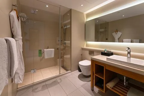 Interior of bathroom Stock Photos
