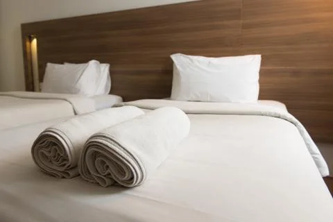 Interior bedroom Stock Photos