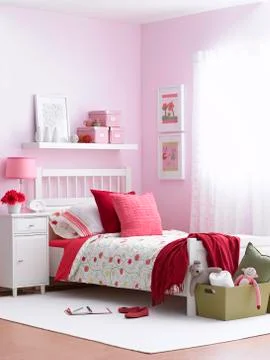 Interior of Bedroom Stock Photos