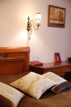 Interior of an bedroom Stock-Fotos