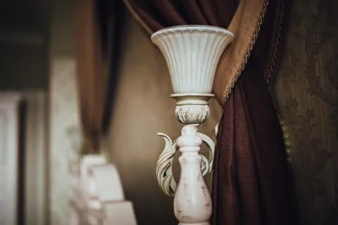 Interior of bedroom Stock Photos