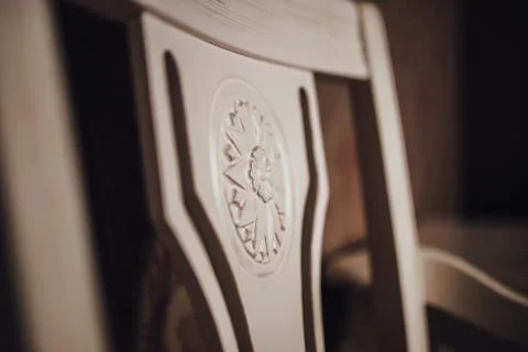 Interior of bedroom Stock Photos