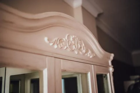 Interior of bedroom Stock Photos