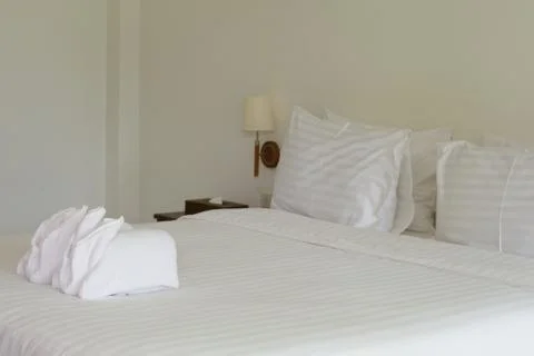 Interior of a bedroom Stock Photos