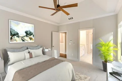 Interior Bedroom Stock Photos