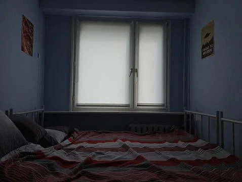 Interior of a bedroom Stock Photos