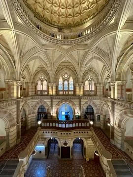 Interior of BMC headquarter. Stock Photos