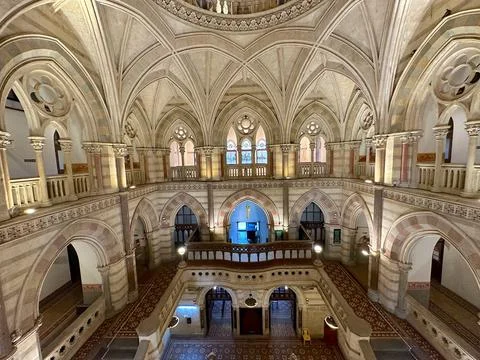 Interior of BMC headquarter. Stock Photos