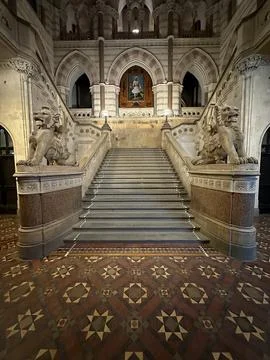 Interior of BMC headquarter. Stock Photos