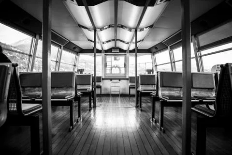 Interior of a boat Stock Photos